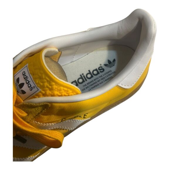 Adidas Gazelle Indoor Bold Yellow White Gum Men’s 9.5 IG9977 Store Display - Picture 5 of 6